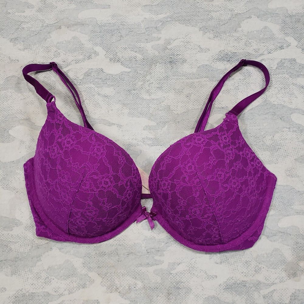 Victoria's Secret Purple Lace Bra